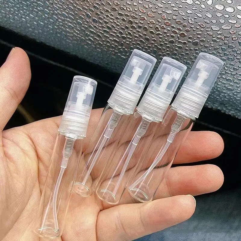 Perfume Fragrance Booster - 5/10 Pezzi Flaconi in Vetro Trasparente