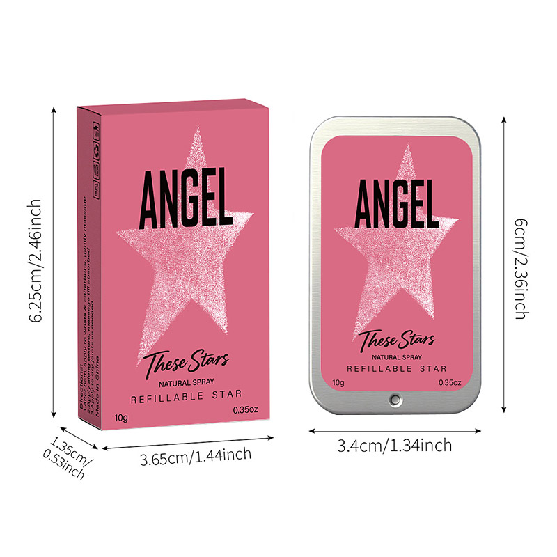 Perfume Fragrance Refill - Crema profumata solida Angel Star, balsamo
