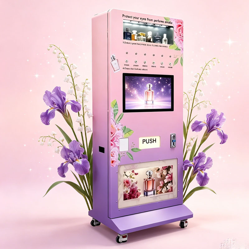 Perfume Fragrance Sale - Distributore Automatico di Profumi con Schermo