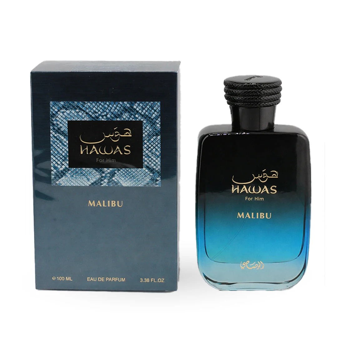 Rasasi Hawas Malibu For Him ED - Perfume High Fragrance recensione e prezzo
